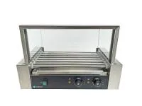 Гриль роликовый Hurakan HKN-GW7MC с экраном - современное оборудование для фаст-фуда