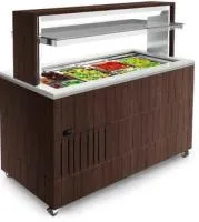 Стол охлаждаемый шведский Enofrigo DOGE ISOLA 2000 RF венге фото в Москве