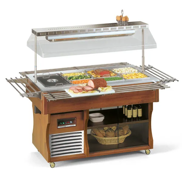 Салат-бар тепловой Tecfrigo ISOLA 4 M BM  - модернизируйте вашу линию раздачи и салат-бар