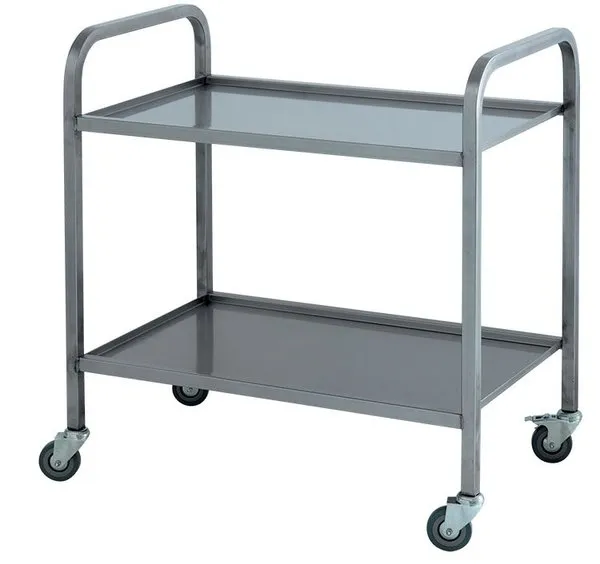 Анонс Тележка сервировочная ATESY ТС-Л-2-800.500.850-02 - современное оборудование для кухонь общепита