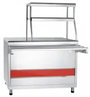 Прилавок для горячих напитков Abat Аста ПГН-70КМ (нерж. сталь) - модернизируйте вашу линию раздачи и салат-бар