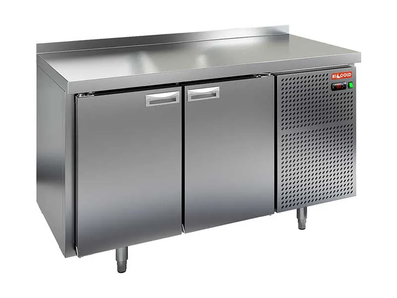 Стол холодильный HICOLD GN 11/TN с бортом Стол холодильный HICOLD GN 11/TN с бортом