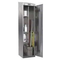 Шкаф для хранения и дезинфекции уборочного инвентаря ATESY ШХДИ-1-02-1 - эффективные санитарные решения для общепита от ЦИРИ
