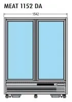 Шкаф для вызревания мяса Tecfrigo MEAT 1152 DA серебристый Шкаф для вызревания мяса Tecfrigo MEAT 1152 DA серебристый