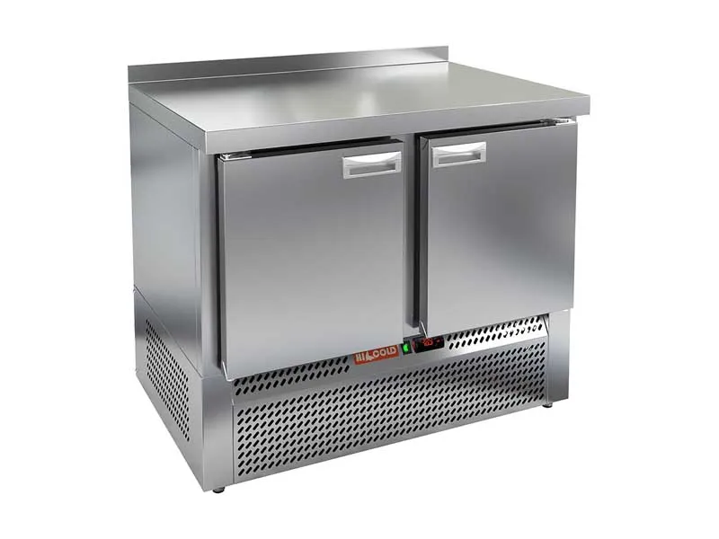 Стол холодильный HICOLD GNE 11/TN с бортом Стол холодильный HICOLD GNE 11/TN с бортом