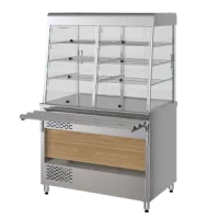 Прилавок-витрина Марихолодмаш ПВХЭ11 холодильный электрический - модернизируйте вашу линию раздачи и салат-бар