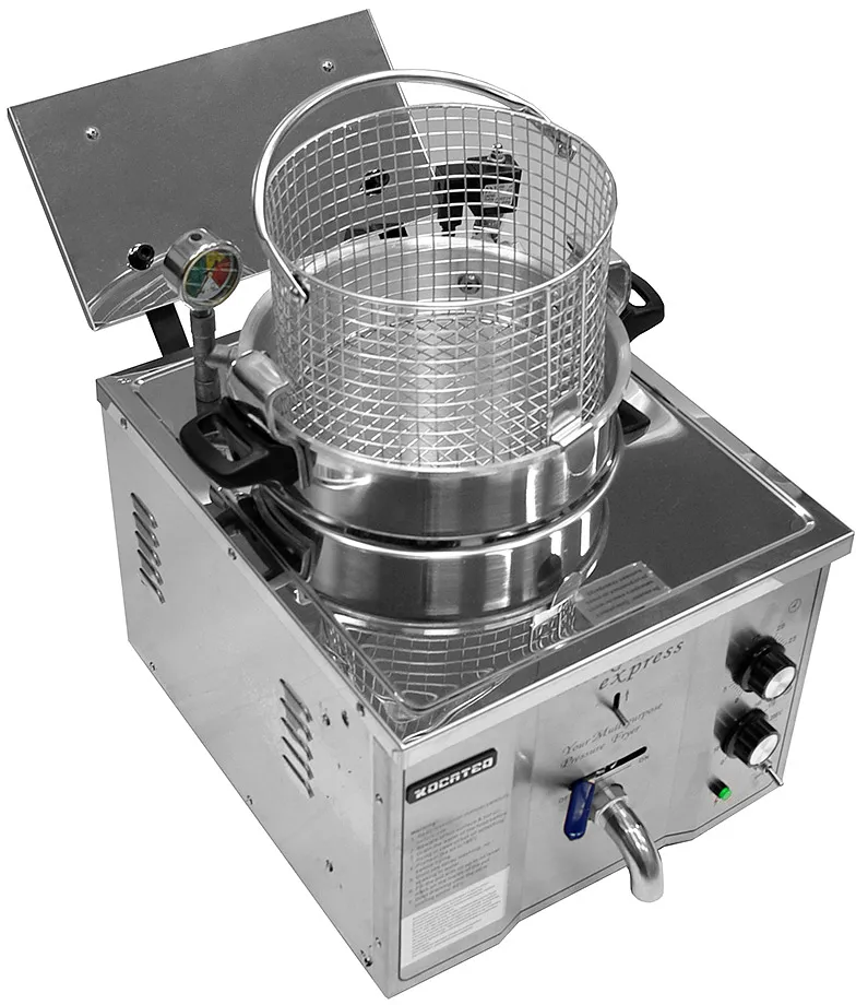 Фритюрница под давлением настольная Kocateq PFE16 Фритюрница под давлением настольная Kocateq PFE16