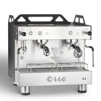 Кофемашина Bezzera Otto PM 2GR Compact (полуавтомат) экономайзер, подсветка, мультифазная, черная матовая фото в Москве