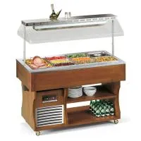 Салат-бар тепловой Tecfrigo ISOLA 4 M BM  - модернизируйте вашу линию раздачи и салат-бар