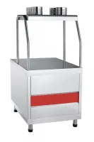 Прилавок для столовых приборов Abat Аста ПСП-70КМ - модернизируйте вашу линию раздачи и салат-бар