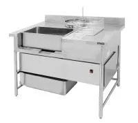 Анонс Стол для панировки с автопросеиванием Kocateq TF 122 SAT - современное оборудование для кухонь общепита