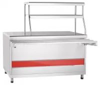 Прилавок для горячих напитков Abat Аста ПГН-70КМ-01 - модернизируйте вашу линию раздачи и салат-бар