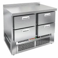 Стол морозильный HICOLD GNE 22/BT с бортом