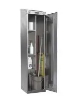 Шкаф для хранения и дезинфекции инвентаря KAYMAN ШДИ-400-2 А - эффективные санитарные решения для общепита от ЦИРИ
