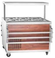 Прилавок-витрина Abat ПВВ(Н)-70ПМ-НШ - модернизируйте вашу линию раздачи и салат-бар