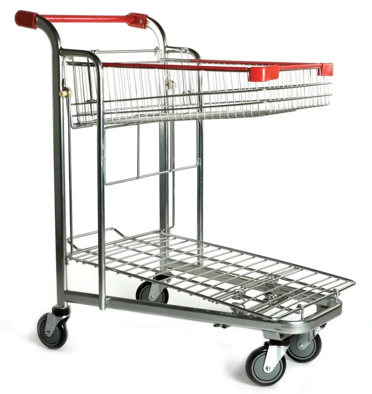 Анонс Тележка грузовая EKSI ZN HDT30 красная - Оптимальное оборудование для вашего магазина