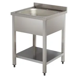 Ванна моечная VIATTO VA-DSA145 - оптимизация кухонного пространства в общепите Подробное изображение Ванна моечная VIATTO VA-DSA145 - нейтральное оборудование для профессиональных кухонь