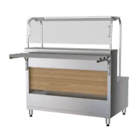 Прилавок-мармит Марихолодмаш ПМПЭ11 для первых блюд - модернизируйте вашу линию раздачи и салат-бар