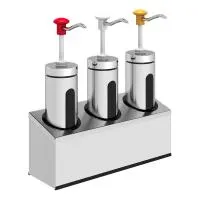 Дозатор для соусов Kalando KD006 3 set - современная посуда и инвентарь для вашего ресторана или кафе