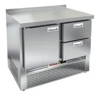 Стол морозильный HICOLD GNE 12/BT с бортом
