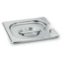 Крышка Foodatlas для гастроемкости с отверстием для ложки GN-1/6 - современная посуда и инвентарь для вашего ресторана или кафе