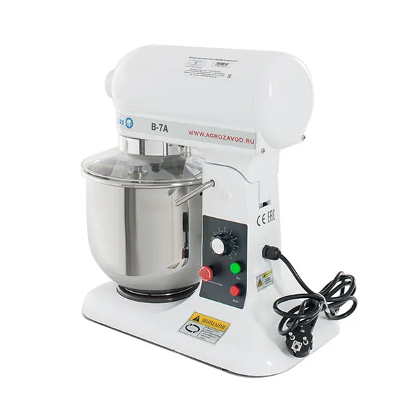 Анонс Миксер планетарный Foodatlas B-7A Eco белый - современное оборудование для хлебопечения и кондитерских изделий