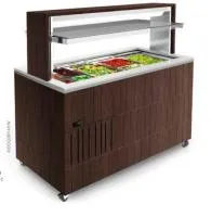 Стол охлаждаемый шведский Enofrigo DOGE ISOLA 1400 RF венге - модернизируйте вашу линию раздачи и салат-бар