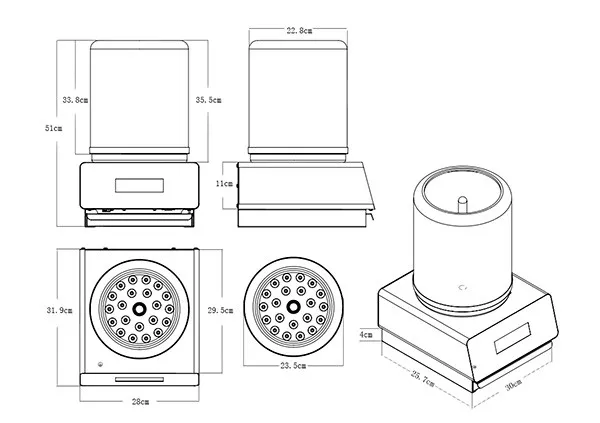 Гриль-мангал Kocateq DH Churrasco 30/1.8 - современное оборудование для фаст-фуда