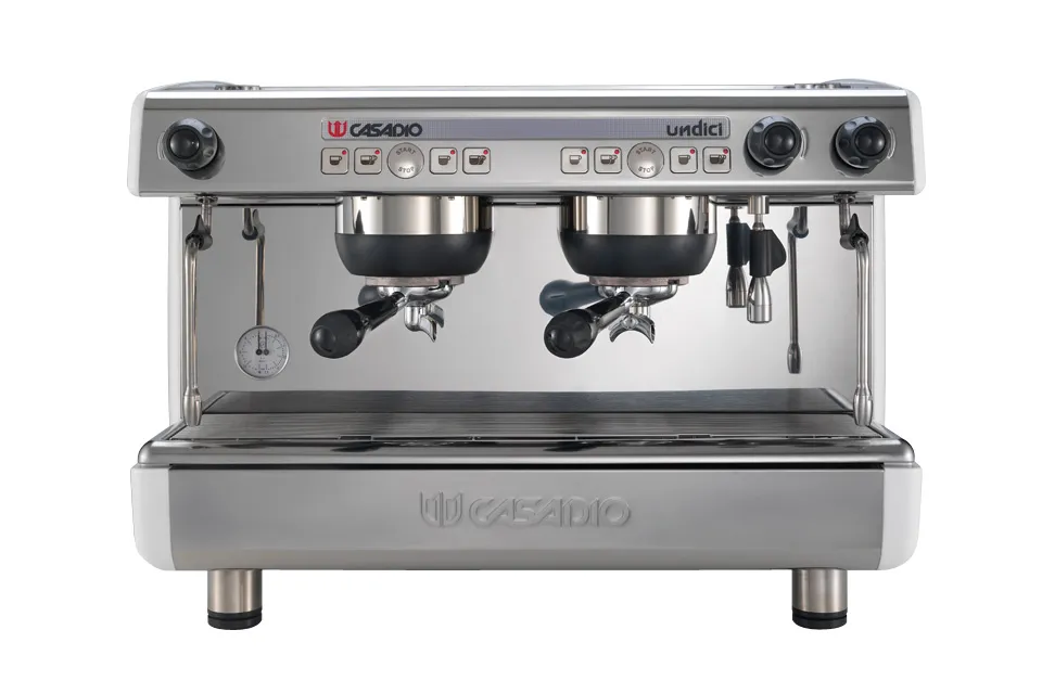 Анонс Кофемашина Casadio Undici A/2 (автомат) 2 высокие группы, белая - Современные кофемашины для профессионалов общепита