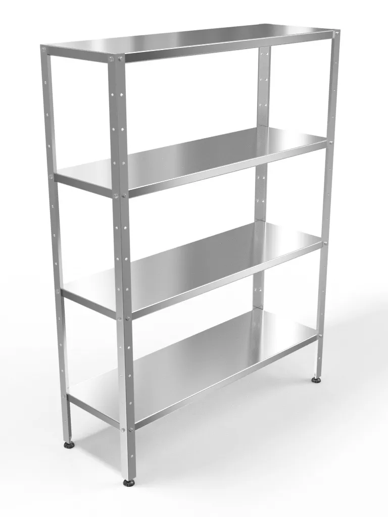 Стеллаж кухонный EKSI СК-800/400/1800-с+ в ЦИРИ - Эффективное оборудование для общепита Анонс Стеллаж кухонный EKSI СК-800/400/1800-с+ - современное оборудование для кухонь общепита