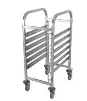 Анонс Тележка-шпилька для гастроемкостей Hurakan HKN-TGN6 - современное оборудование для кухонь общепита