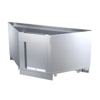 Прилавок нейтральный угловой KAYMAN GUSTO ПНВШ-90-02 внешний - модернизируйте вашу линию раздачи и салат-бар