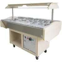 Мармит ПищТех МЭП-2Б-ШС-Г, молочный дуб - модернизируйте вашу линию раздачи и салат-бар