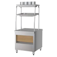 Прилавок столовых приборов Марихолодмаш ППСХ6 с хлебницей - модернизируйте вашу линию раздачи и салат-бар