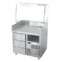 Станция для бургеров и хот-догов ATESY Бавария БХС-900.700-02 плюс - современное оборудование для фаст-фуда