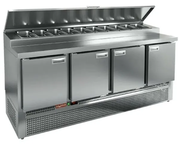 Стол для пиццы HICOLD PZE2-1111/GN (1/6)