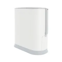 Ведро для мусора Foodatlas JAH-2014 с ершиком белое - современная посуда и инвентарь для вашего ресторана или кафе