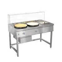 Блинная станция ATESY Лакомка БС-2.400-1350.750-02 - современное оборудование для фаст-фуда