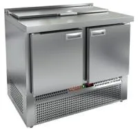 Стол для салатов HICOLD SLE1-11GN (1/3) с крышкой