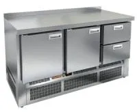 Стол холодильный HICOLD GNE 112/TN с бортом