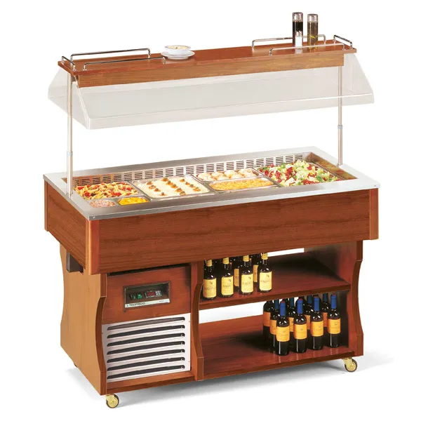 Салат-бар охлаждаемый Tecfrigo Isola 4M фото в Москве