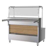 Прилавок-мармит Марихолодмаш ПМПЭ15 для первых блюд - модернизируйте вашу линию раздачи и салат-бар