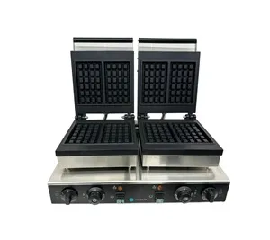 Все о Вафельница Hurakan HKN-GED2L - выбор профессионалов для фаст-фуда Подробное изображение Вафельница Hurakan HKN-GED2L - профессиональное оборудование для фаст-фуда