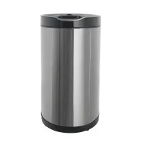Ведро для мусора Foodatlas JAH-9312 серое - современная посуда и инвентарь для вашего ресторана или кафе