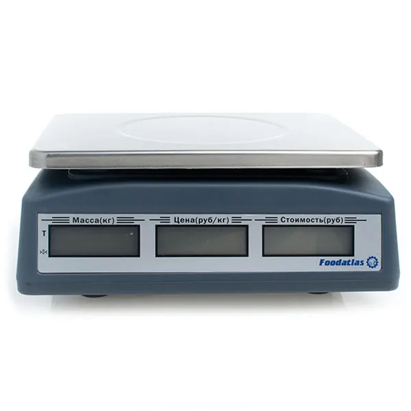 Анонс Весы торговые Foodatlas YZ-506 (6кг/0,2гр) - современные весы для бизнеса от ЦИРИ