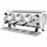 Кофемашина Sanremo D8 PRO (автомат) 3 высокие группы, белая фото в Москве