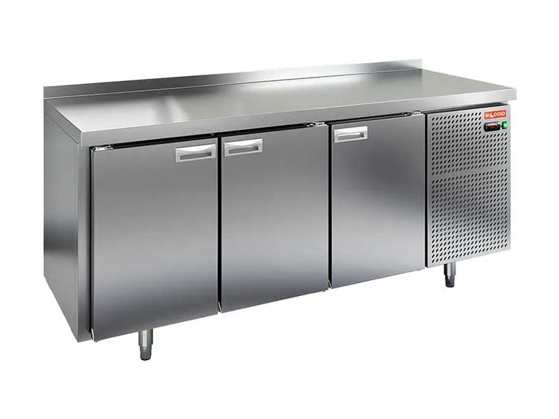 Стол холодильный HICOLD GN 111/TN с бортом Стол холодильный HICOLD GN 111/TN с бортом