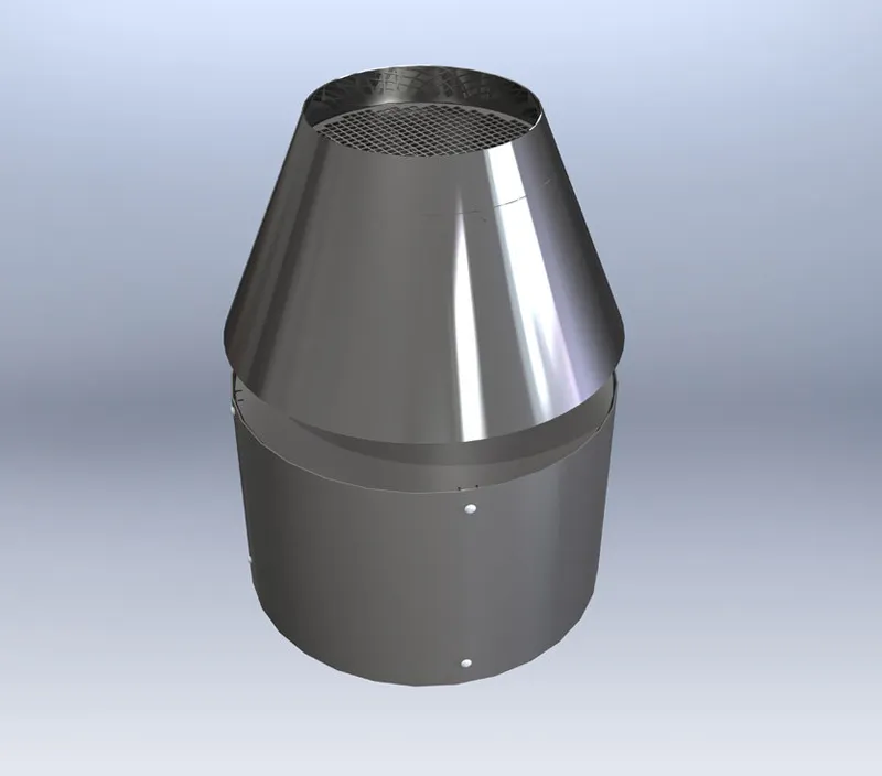 Искрогаситель сухой Vesta лабиринтный Искрогаситель сухой Vesta лабиринтный