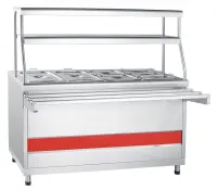 Мармит вторых блюд Abat Аста ПМЭС-70КМ-80 - модернизируйте вашу линию раздачи и салат-бар