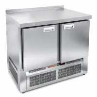Стол холодильный HICOLD GNE 11/TN с бортом